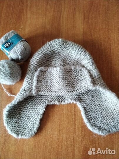 Шапка ушанка женская