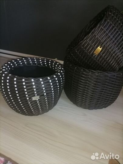 Кашпо из полиротанга