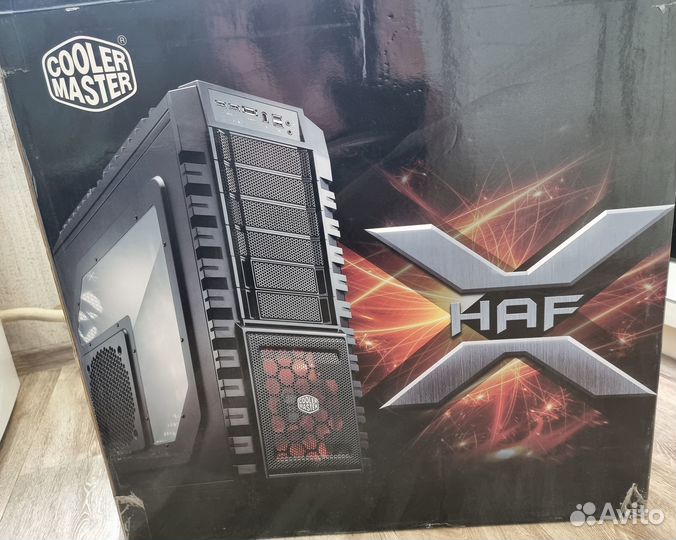 Корпус Bigtower Cooler Master HAF X без бп с окном