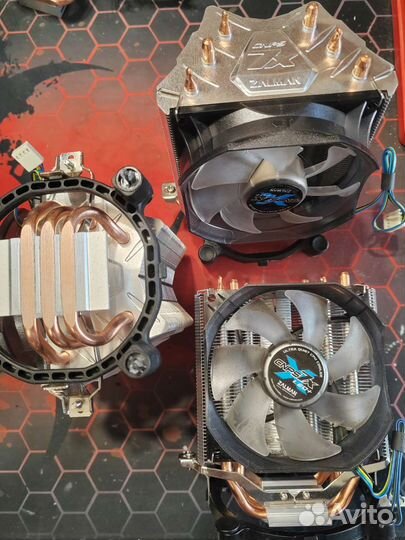 Zalman cnps7x led+ 3трубки