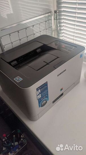 Принтер Samsung C430W (возможно на запчасти)