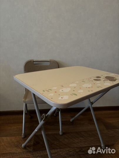 Детский стол и стул растущая парта