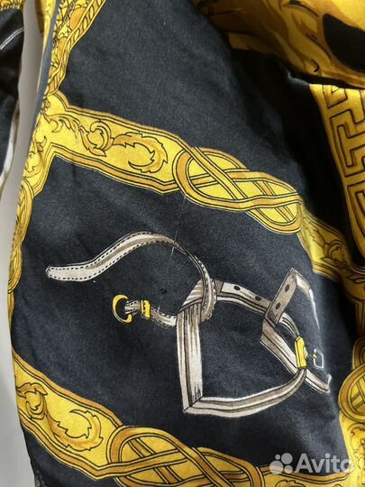 Двухсторонний шёлковый халат