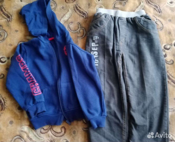 Вещи на мальчика пакетом 116-122