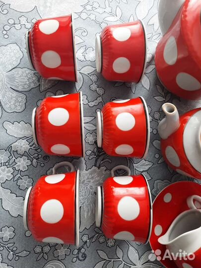 Чайный сервиз фарфор СССР