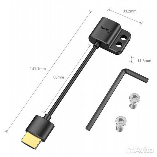 Адаптер SmallRig 3019 Ultra Slim 4K (hdmi - hdmi)