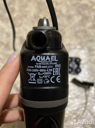 Оборудование для аквариума цена за 2 фильтра