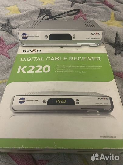 Ресивер digital cable receiver kaon