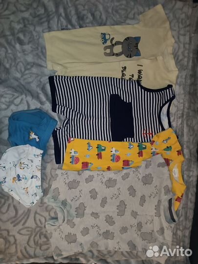 Вещи пакетом на мальчика 74-86