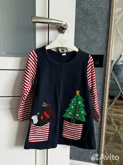 Платье на девочку 92