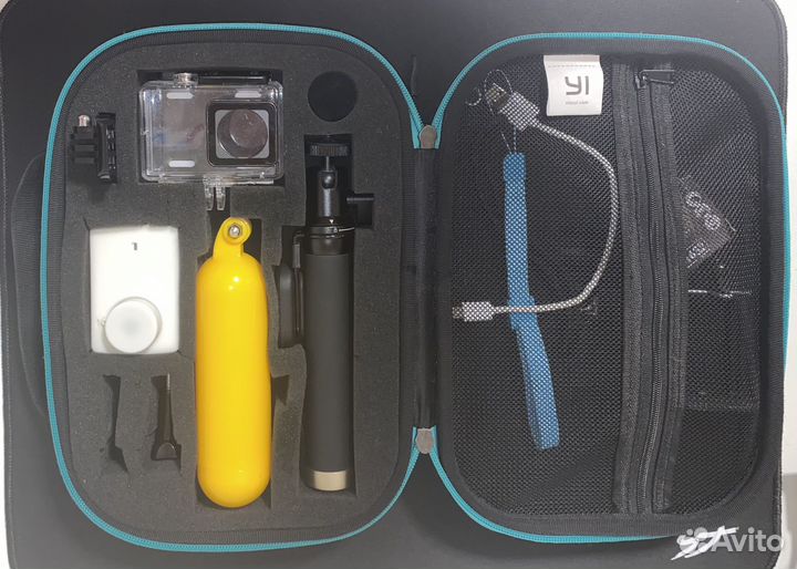 Комплект, Экшен камера 4к YI