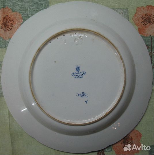 Тарелка середины 19 века (1850-60г.)