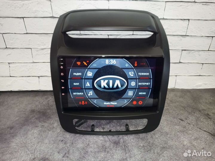 Магнитола Kia Sorento 2012-2021 андроид IPS экран