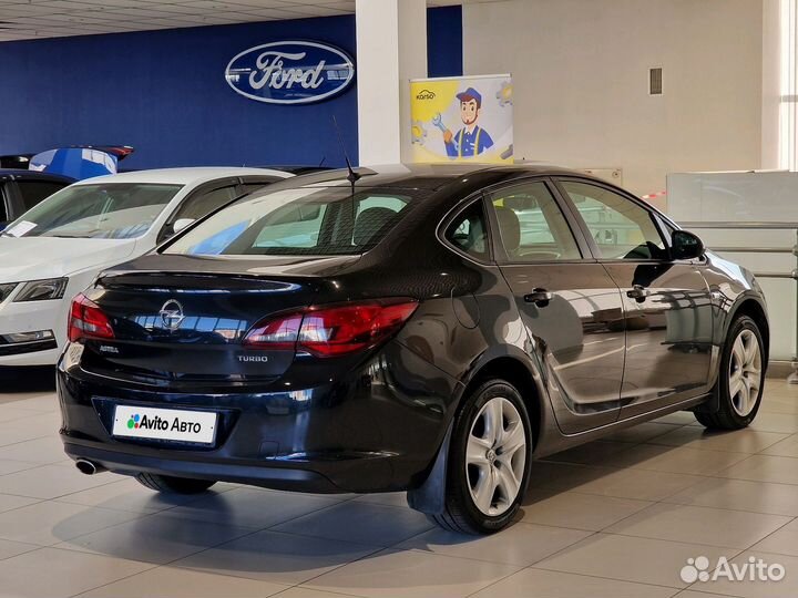 Opel Astra 1.4 AT, 2013, 124 000 км