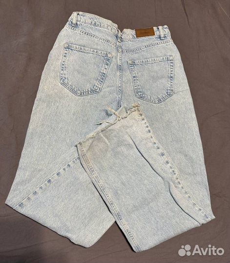 Джинсы женские широкие 42