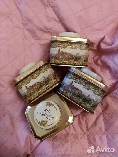 Баночки для чайной заварки 4 шт