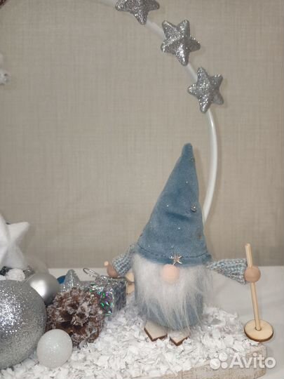 Новогодняя композиция гном