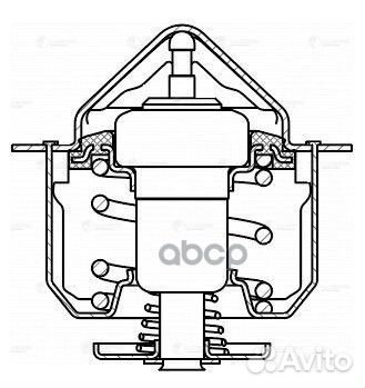 LT 0807 luzar Термостат Hyundai Tuscon (04) /Sa