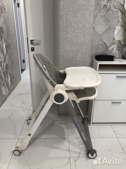 Стул для кормления happy baby berny