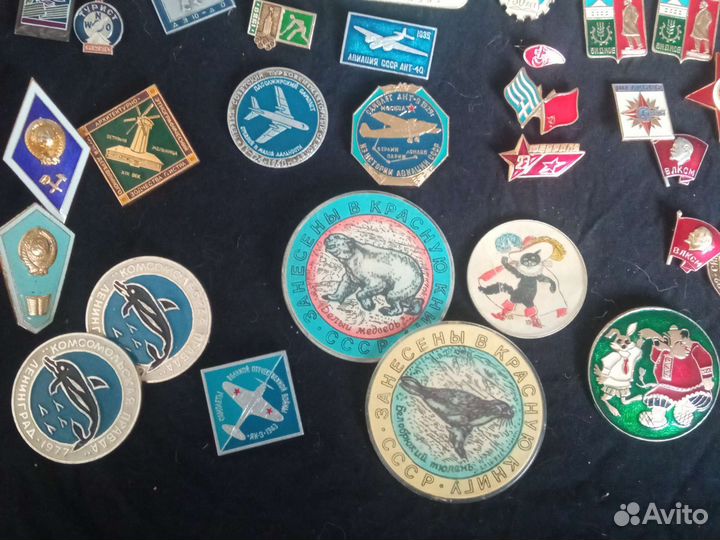 Значки разные