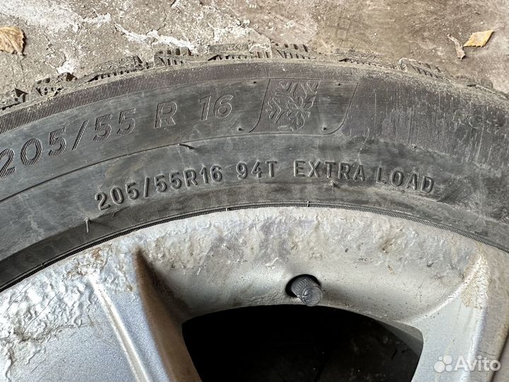 1Z0601025T зима колеса skoda 205/55 r16 зима
