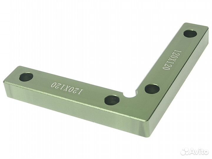 Угольник 120мм алюминиевый rockforce