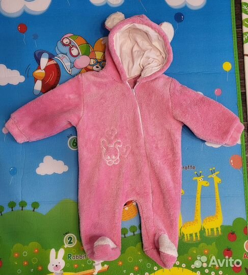 Комбинезон детский+шапочка