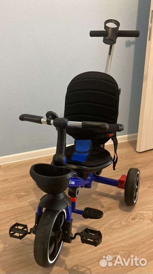 Детский велосипед с ручкой бу