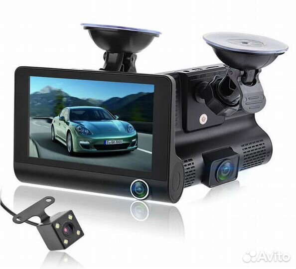 Видеорегистратор Video Сar DVR c 3-я Камерами