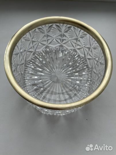 Конфетница мельхиор СССР