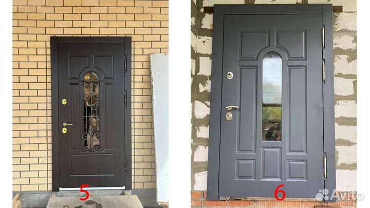 Уличные двери с терморазрывом. Держат 40 градусов