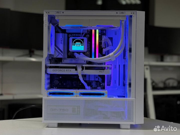 Новый игровой пк i5-14600KF RTX4060 ti Palit