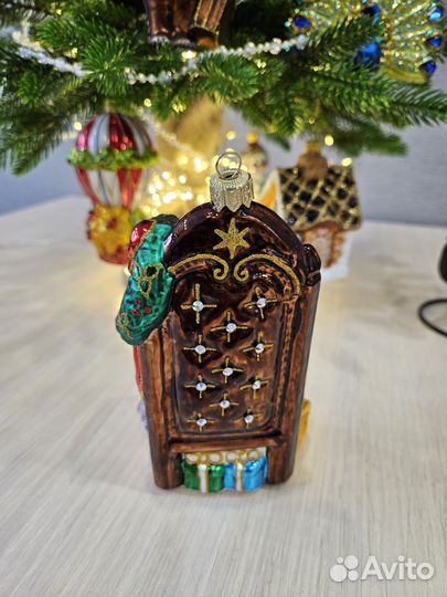Елочные игрушки стекло