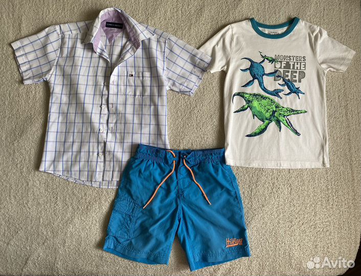 Tommy Hilfinger Оригинал. Шорты и рубашка