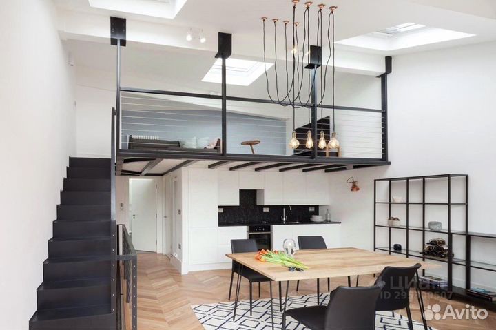 Лестницы, ограждения для мезонина/антресольного эт