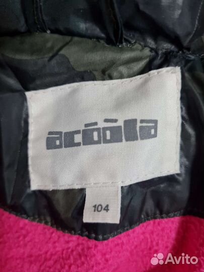 Пуховик Acoola 104р-р