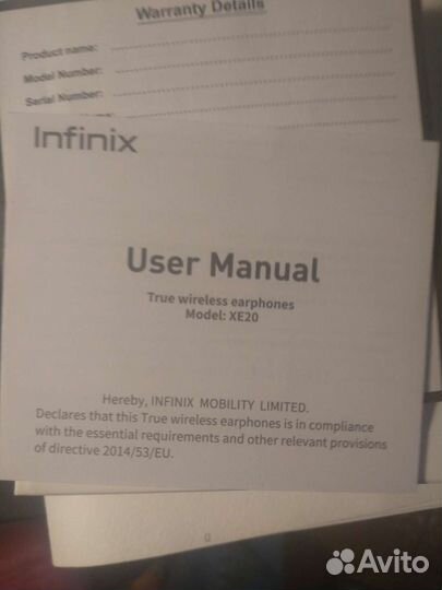 Беспроводные наушники xiaomi