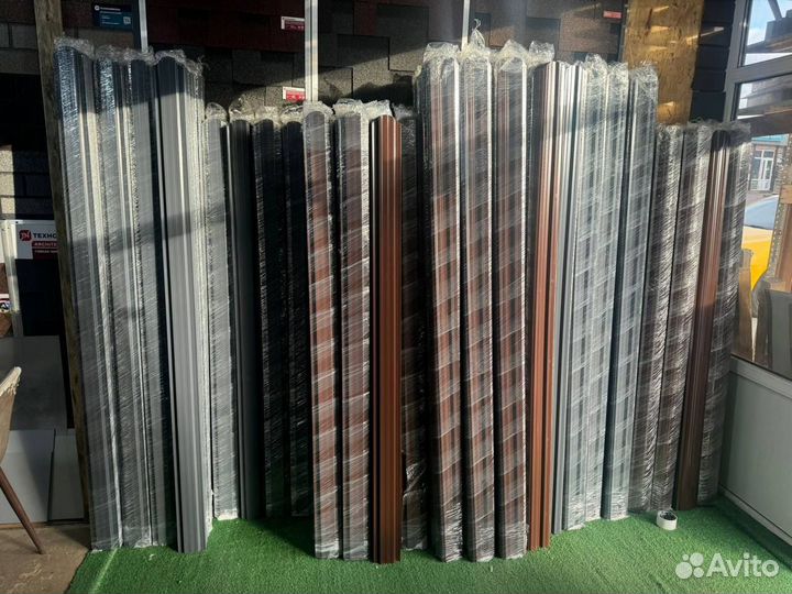 Штакетник металлический 2 метра