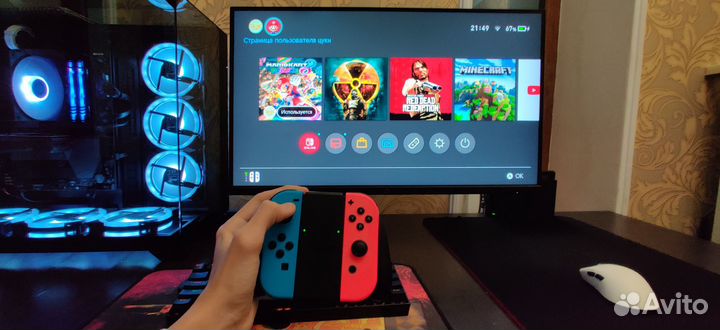 Nintendo switch и Xbox 360 Premium