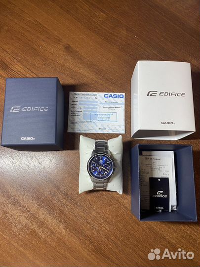 Часы Casio edifice wr 100m