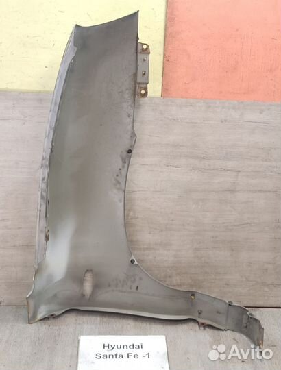 Крыло переднее Lh с молд. Hyundai Santa Fe 1, 2004