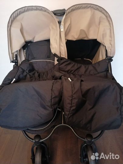 Коляска для двойни или погодок Hauck