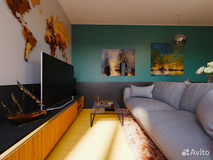 3d визуализация интерьера