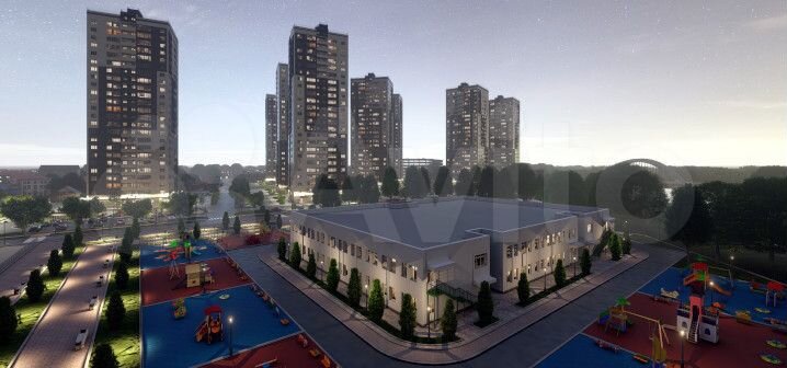 2-к. квартира, 53,8 м², 5/24 эт.