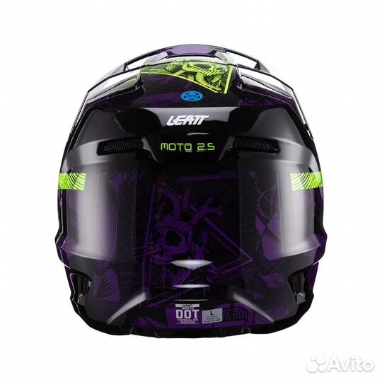 Кроссовый шлем leatt moto 2.5 helmet UV