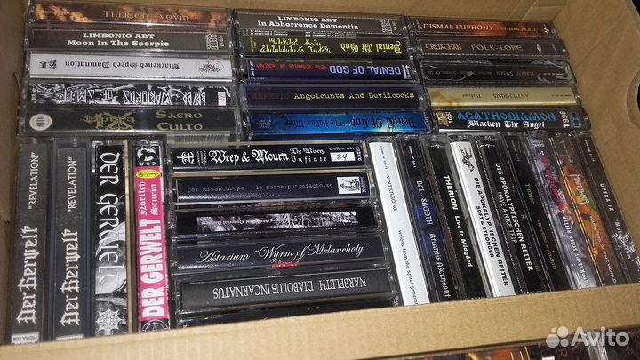 Аудиокассеты Black metal kvlt & Underground