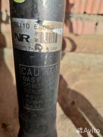 Стойка передняя тюнинг infinity m35 g25