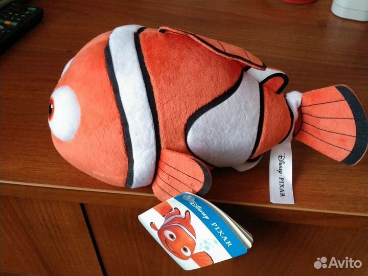 Игрушка мягконабивная рыба Марлин