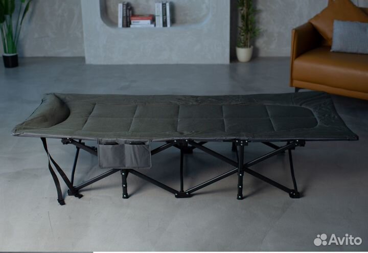 Раскладушка кровать 190 х 70см - мягкая / 200кг