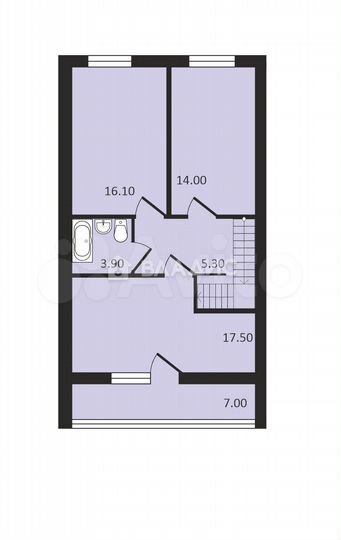 Таунхаус 141 м² на участке 6,8 сот.